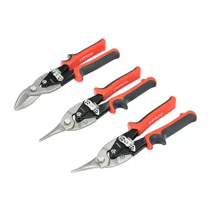 Timco - Aviation Snips Set (Size 3pcs - 3 Pieces)