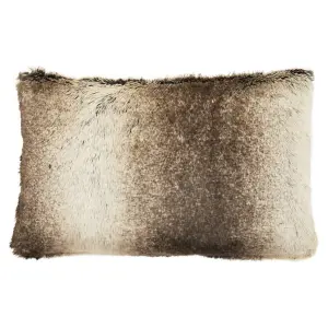 Bosie Lamina Mocha Ombre Rectangular Cushion