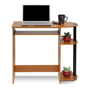 Furinno Easy Assembly Computer Desk, Light Cherry Home Decorations