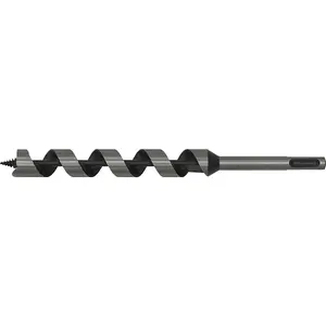 Premium 19 x 225mm SDS Plus Auger Drill Bit for Smooth Wood Drilling