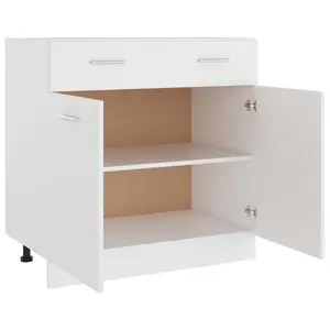 81.5cm Kitchen Pantry White