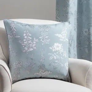 Wylder Sophia Floral Jacquard Piped Polyester Filled Cushion