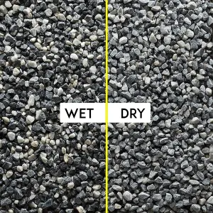 Alpine Grey White Black 12-25mm Stone Gravel Chippings Garden Patio Aggregates