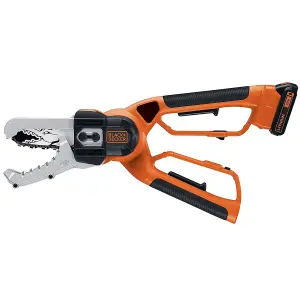 Black and Decker GK1000 Cordless Alligator Chainsaw Lopper Extra Battery + Chain