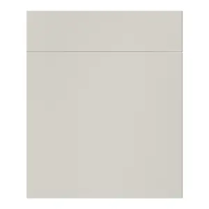 GoodHome Stevia Matt sandstone Slab Drawerline door & drawer front 600mm