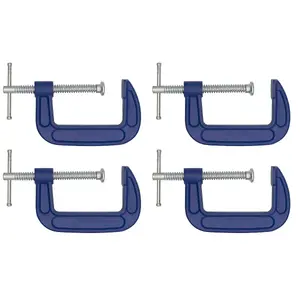 Sealey G-Clamp 75mm - Pack of 4 AK60034