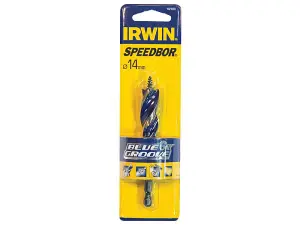 IRWIN Blue Groove 6X Stubby Wood Bit 14 x 100mm