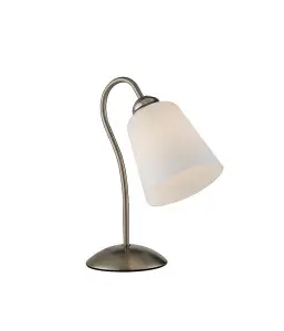 Luminosa Table Lamp Nickel 21x29cm