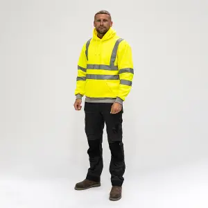 Timco - Hi-Visibility Sweatshirt with Hood - Yellow (Size XXX Large - 1 Each)