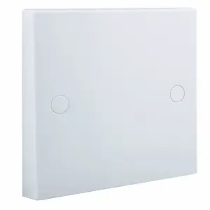 BG 20A White 1 gang Gloss Plastic Flex Outlet