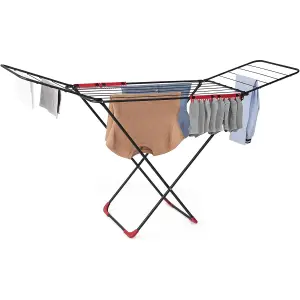 Clothes Airer Drying Rack Winged Drying 18M Length Drying Indoor Outdoor Laundry