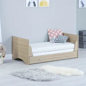 Veni Cot Bed White Oak / Yes