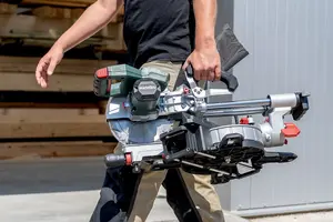 Metabo KGS 18 LTX BL 254 Brushless Mitre Saw 254mm 10 Inch 18V 614254850 BARE