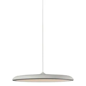 Nordlux DFTP Artist 40 Indoor Dining Living Kitchen Hallway Pendant In Beige (Diam) 40cm