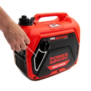 Petrol Inverter Generator Silent PowerKing 1050w 1.3kVA 4 Stroke