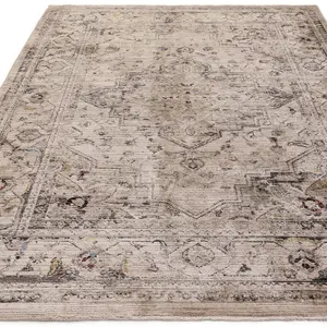 Traditional Luxurious Bordered Easy to clean Rug for Dining Room Bed Room and Living Room-200cm X 290cm