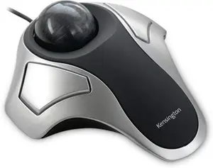 Kensington Orbit Trackball - Wired Ergonomic Trackball Mouse For PC, Mac And Windows With Ambidextrous Design, Optical Tracking & 40 mm Ball – Space