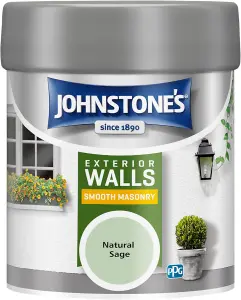 Johnstone's Masonry Paint Natural Sage - 225ml