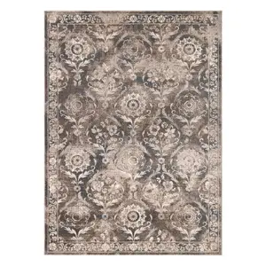 Carpet Wool NAIN Ornament, vintage 7601/51625 beige / blue 200x300 cm