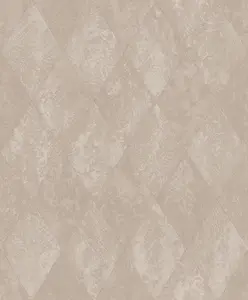 Galerie Ambiance Taupe Beige Harlequin Texture Embossed Wallpaper