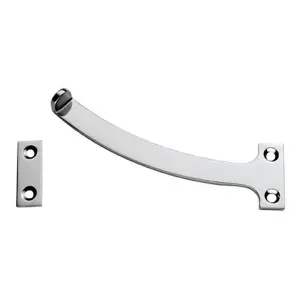 PAIR Quadrant Arm Casement Window Stay 150mm Polished Chrome Window Fitting