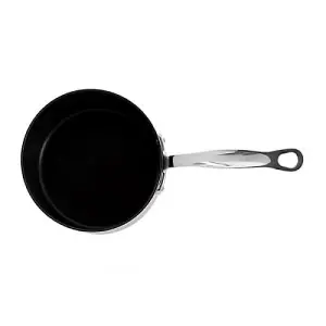 Samuel Groves Classic Non-Stick Stainless Steel Triply 18cm Saucepan with Lid