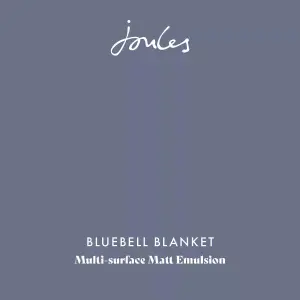 Joules Bluebell Blanket Peel & Stick Paint Sample