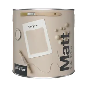 Rust-Oleum Washable Matt Wall Paint - Homespun 2.5L