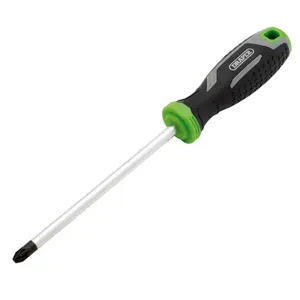 Draper Pozi Soft Grip Screwdriver, PZ3 x 150mm 13375