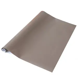 d-c-fix Plain Matt Teak Brown Self Adhesive Vinyl Wrap Film for Kitchen Doors and Furniture 2m(L) 67.5cm(W)