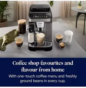 De'longhi ECAM290.83.TB Magnifica Evo Automatic Bean To Cup Coffee Machine, Titanium Black