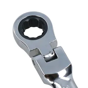 1/2" AF SAE Imperial Flexible Flexi Head Ratchet Spanner Combination Wrench