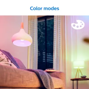 Philips WiZ SES 40W LED Cool white, RGB & warm white Candle Dimmable Light bulb