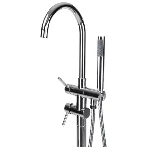 Freestanding Bathtub Faucet TUGELA Silver