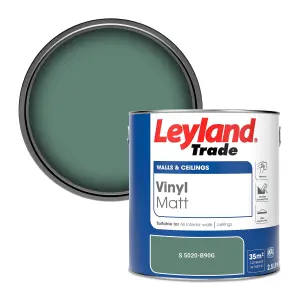 Leyland Trade Vinyl Matt Walls & Ceilings Emulsion Paint (S 5020-B90G) 2.5L