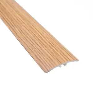 Upvc self-adhesive wood effect door edging floor trim threshold pvc self-adhesive 1000mm x 40mm e64 cognac oak