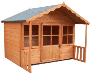 Shire 6x4 ft Woodbury Whitewood pine Playhouse - Assembly service included