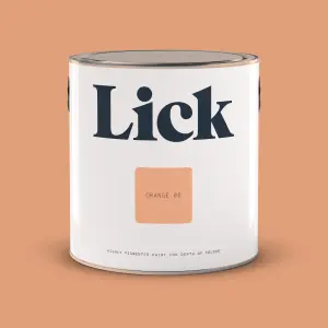 Lick Orange 05 Eggshell Emulsion paint, 2.5L