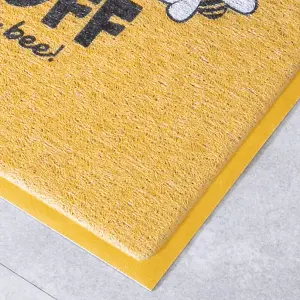 Bee Buzz Off Doormat (70 x 40cm)