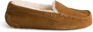 House Of Bruar Men's Plain Sheepskin Moccasins