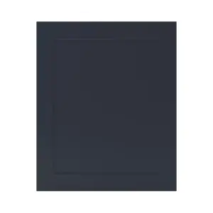 GoodHome Artemisia Matt midnight blue Classic shaker Tall appliance Cabinet door (W)600mm (H)723mm (T)18mm