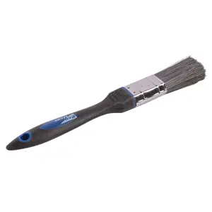 Pro User - No Bristle Loss Plastic DIY Paint Brush - 2.5cm - Black