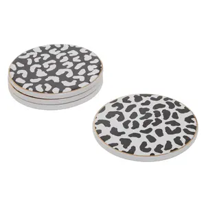 Maison by Premier London Leo Set of Four Coasters