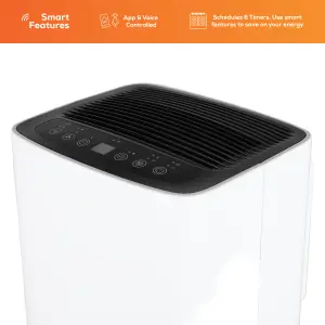 TCP Smart White Smart 12l/d Dehumidifier