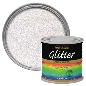 Rust-Oleum Rainbow Glitter effect Gloss Multi-surface Special effect paint, 125ml