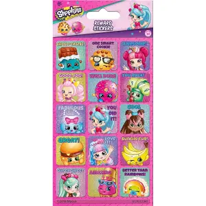 Shopkins Reward Cartoon Character Stickers Multicoloured (One Size)