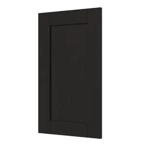 GoodHome Verbena Matt charcoal Shaker Highline Cabinet door (W)400mm (H)715mm (T)20mm