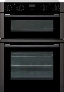 NEFF N50 U1ACE2HG0B Built In Electric Double Oven - Graphite - A/B Rated