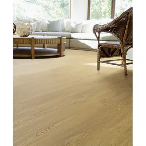 Borne European Oak FFA100463 2.086M2 Beige Brown Wood Effect 8mm Laminate Flooring For Home (All Rooms) 2.086 m²Per Pack