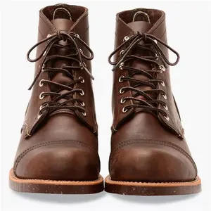 Red Wing 8111 Iron Ranger Boots, Amber Harness